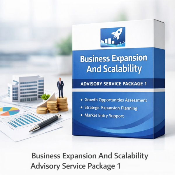 Business Expansion And Scalability Advisory Service Package 1
